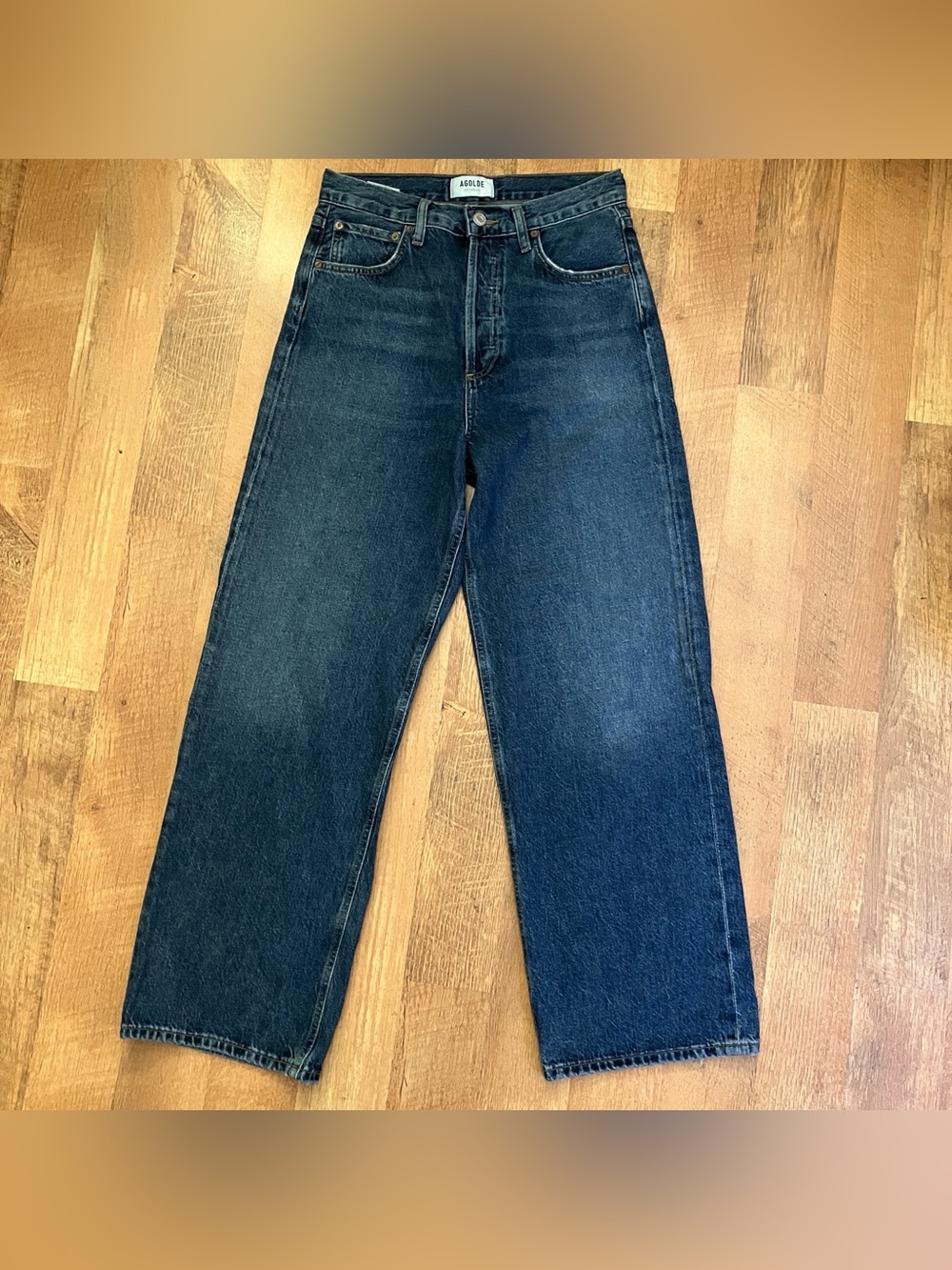 Agolde Ren Jeans 100% Cotton size 26 button fly